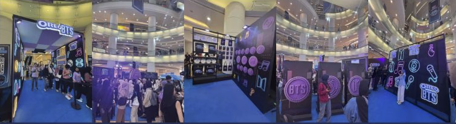 Launching OREO X BTS